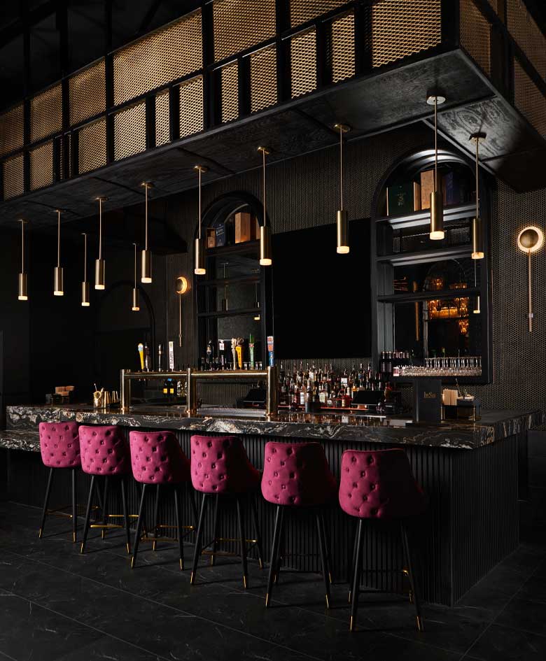 trendy bar